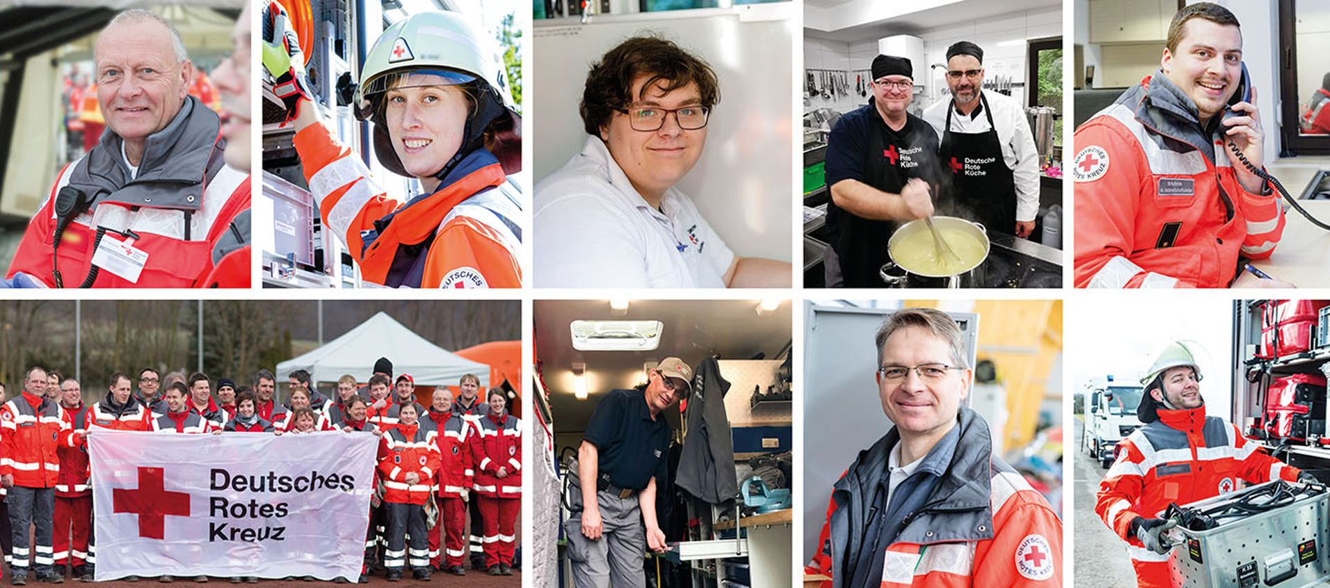 Mitarbeiter des DRK