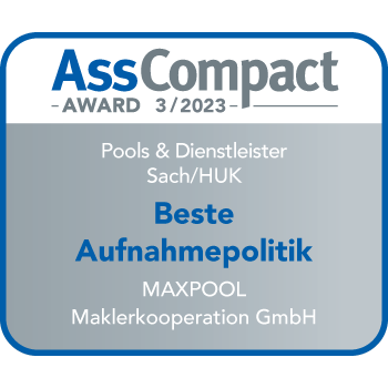 Auszeichnung AssCompact 03/2023 - Beste Aufnahmepolitik HUK