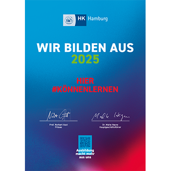 Zertifikat Handelskammer Hamburg - Ausbildung 2025