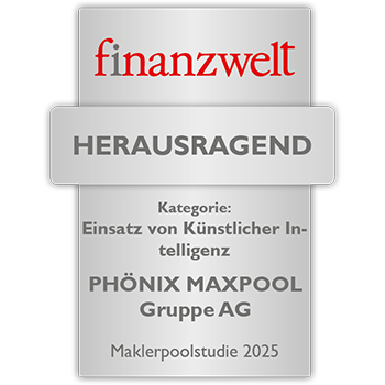 Auszeichnung finanzwelt 2025 - Kategorie Einsatz von KI