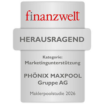 Auszeichnung finanzwelt 2026 - Kategorie Marketingunterstützung