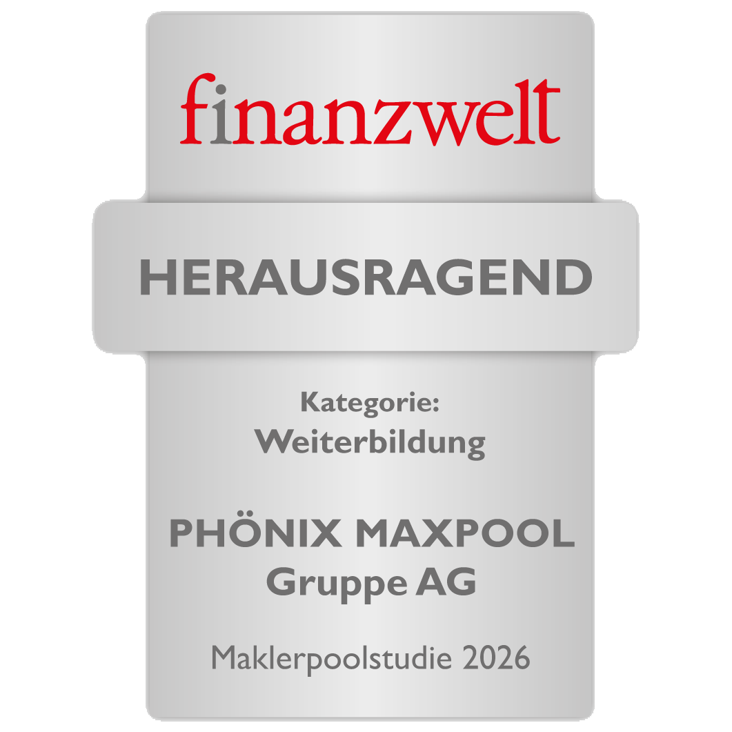 Auszeichnung finanzwelt 2026 - Kategorie Weiterbildung